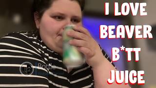 Amberlynn Reid eats a cricket & explains what she drinking -  NOT CLICK BAIT!