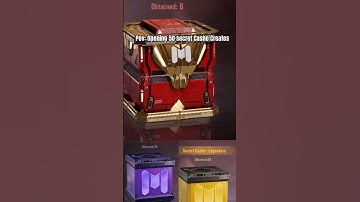 Pov: Opening 50 Secret Cashe Creates .      #codm #gaming #create