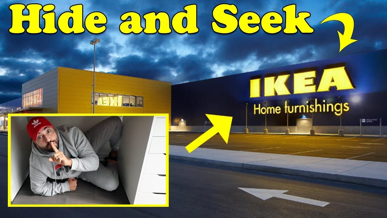 HIDE AND SEEK IN IKEA! | The Sargi Family