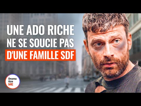 UNE FILLE RICHE SE MOQUE D'UN SDF | @DramatizeMeFrance