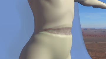 Minerva Gems: Dynamic Paint Blood System Test 2 (Blender 2.81)