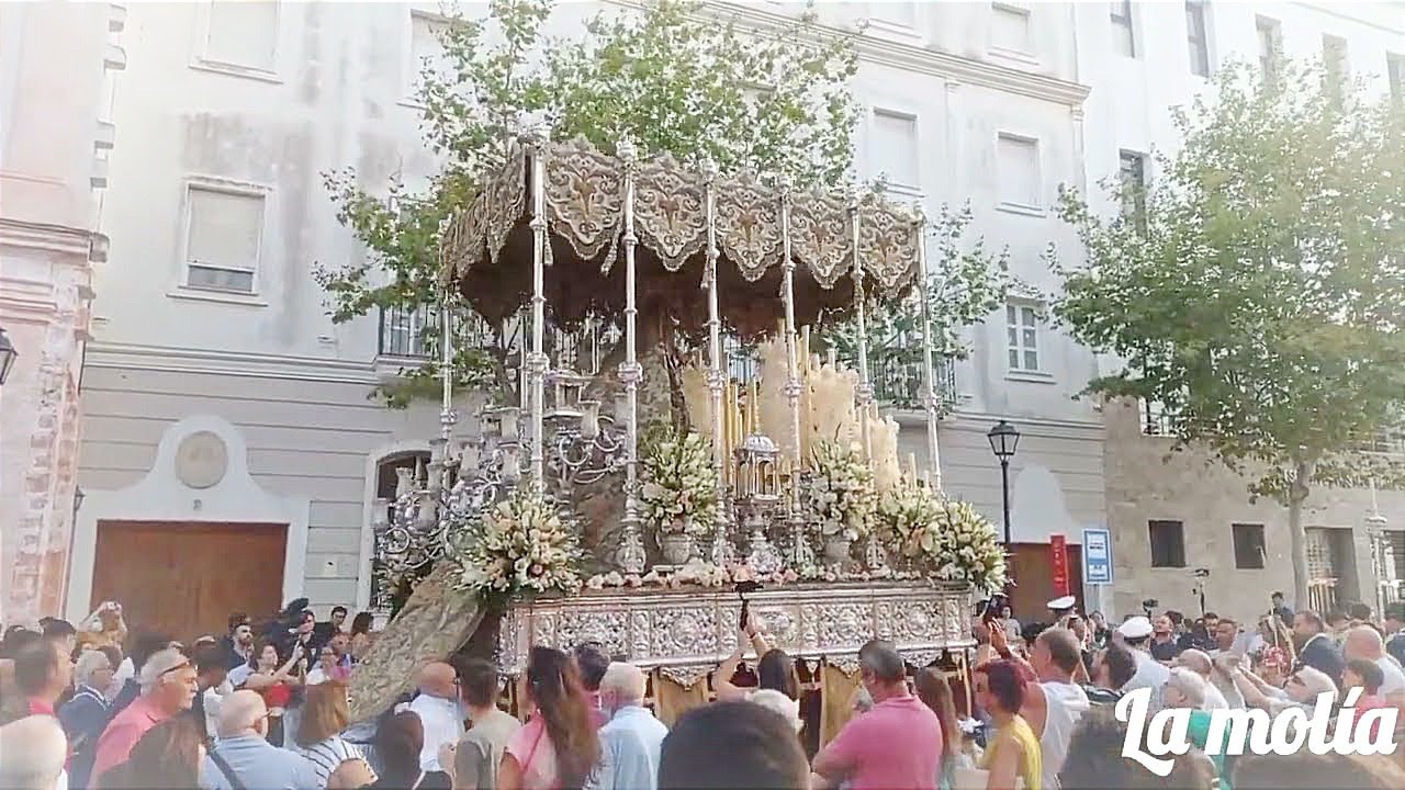 La virgen del Carmen Coronada de Cádiz, 2022.