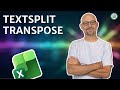 Master TEXTSPLIT in Excel: Split Data into Columns, Rows, & More! thumbnail