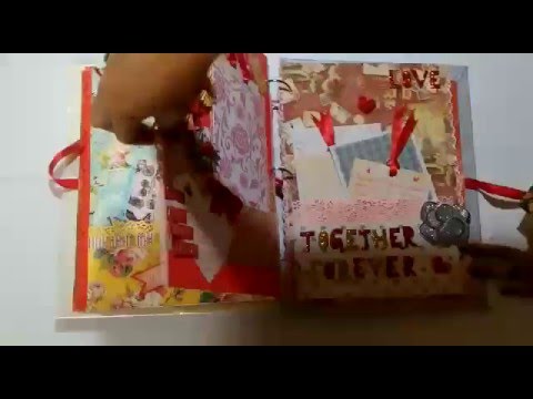 Love Scrapbook | Handmade gift | QuillingTreasures