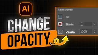 Change Opacity in Illustrator Explained! Adobe Illustrator Course for Beginners! Video - 34