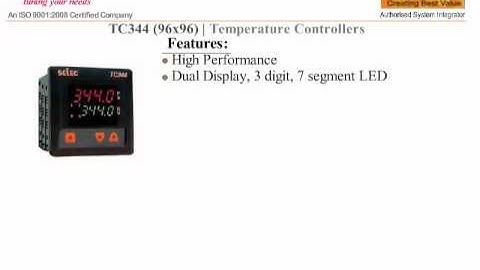 SELEC TC344 DIGITAL TEMPERATURE CONTROLLER