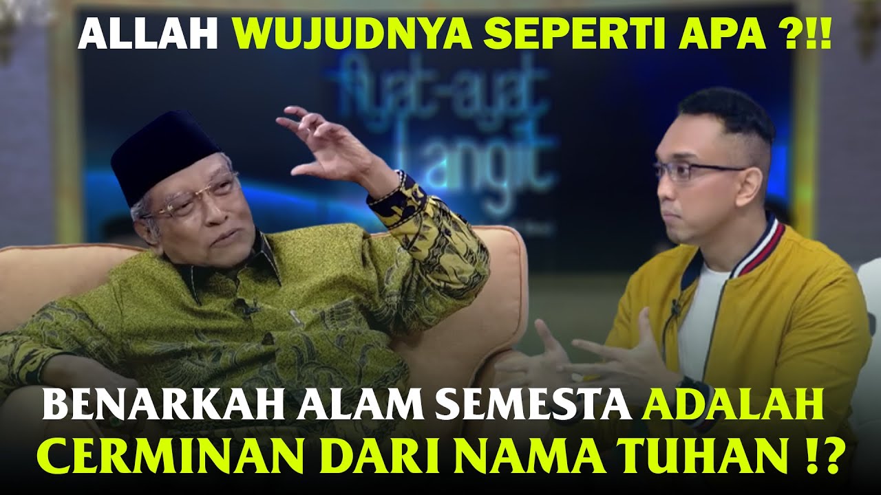 DIMANA KEBERADAAN TUHAN ?!! DI ALAM SEMESTA KAH ?! PROF. KH. SAID AQIL SIROJ