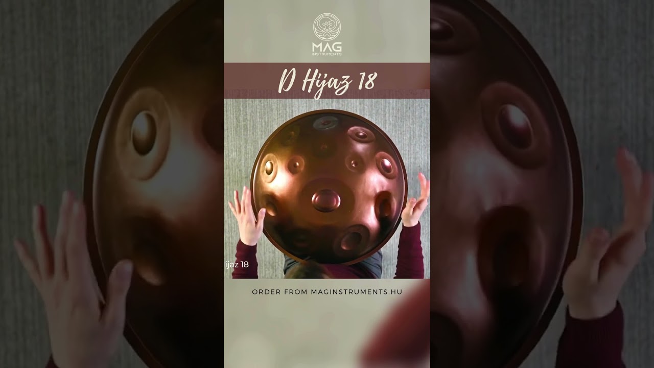 D Hijaz 18 #handpan #handpanscales #maghandpan