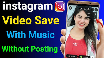 instagram reels video gallery me kaise save kare bina post kiye | instagram video save without post