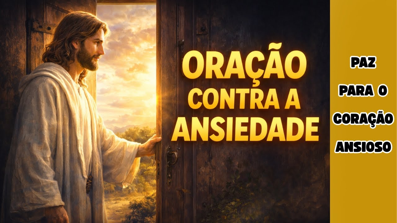 ORAÇÃO PODEROSA CONTRA A ANSIEDADE E O MEDO | RECEBA PAZ E DESCANSO EM ...