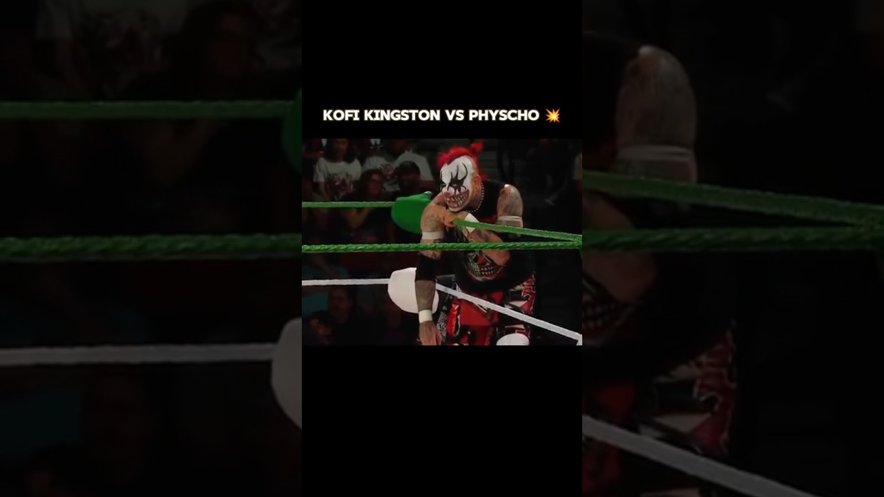 Kofi Kingston vs Psycho Clown 😱🔥. 