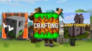 Craftsman VS Crafting and Building VS Craftsman 4 - Game Comparison