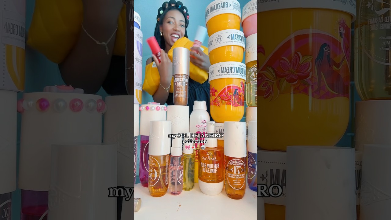САМАЯ БОЛЬШАЯ коллекция Sol de Janeiro💕👀 #preppyyyy #уходзакожей #средствапоуходузакожей #макияж ...