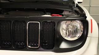 Jeep Renegade Chrome Grill Rings Removal WITHOUT Going Under The Hood