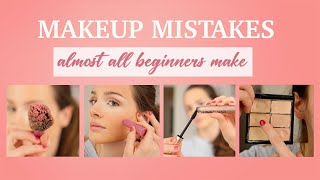 TOP 5 MAKEUP MISTAKES BEGINNERS MAKE | PEACHY