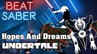 Beat Saber - Hopes And Dreams - Undertale (custom song) | FC