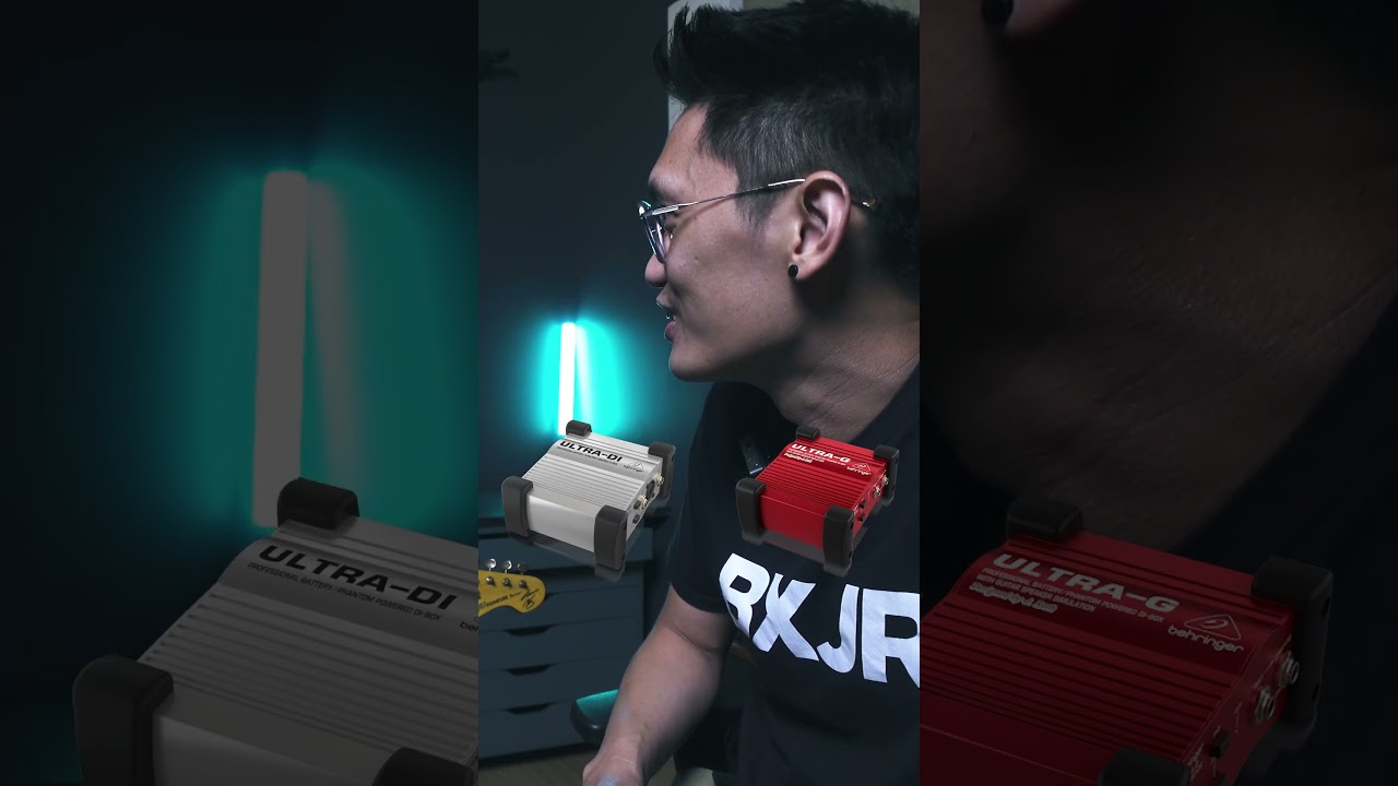 D.I BOX BEHRINGER FENOMENAL! | BOXXCASE & BXJR 