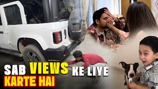 Sab Views Ke liye karte hain !! || Hunny sharma Vlogs @Hr26GarageDetailingDevils