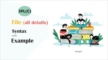 File : Data File (SPL - C programming) | Coding Bangla