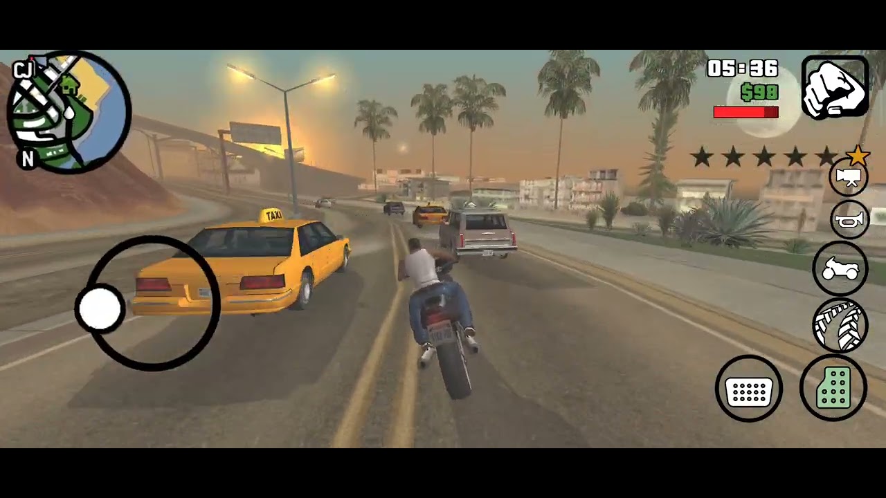GTA San Andreas/super bike driving 😎