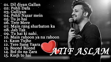 ATIF ASLAM Hindi Songs Collection Atif Aslam songs BEST OF ATIF ASLAM SONGS 2023 #atifaslam