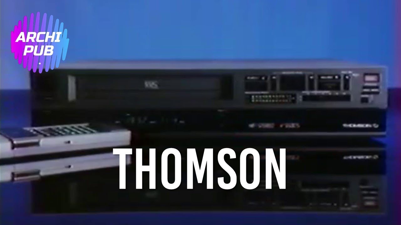Magnétoscope VHS Thomson VP 4800F 4 Têtes Monophonique Recorder Pal