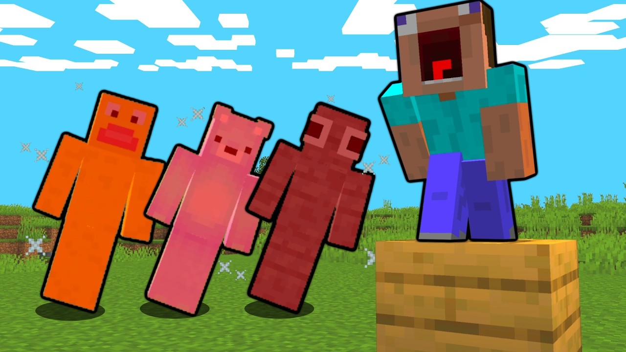 Minecraft, But You Can't Touch The Floor...