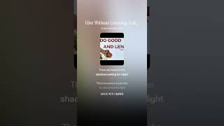 Give Without Counting Luke 6 35