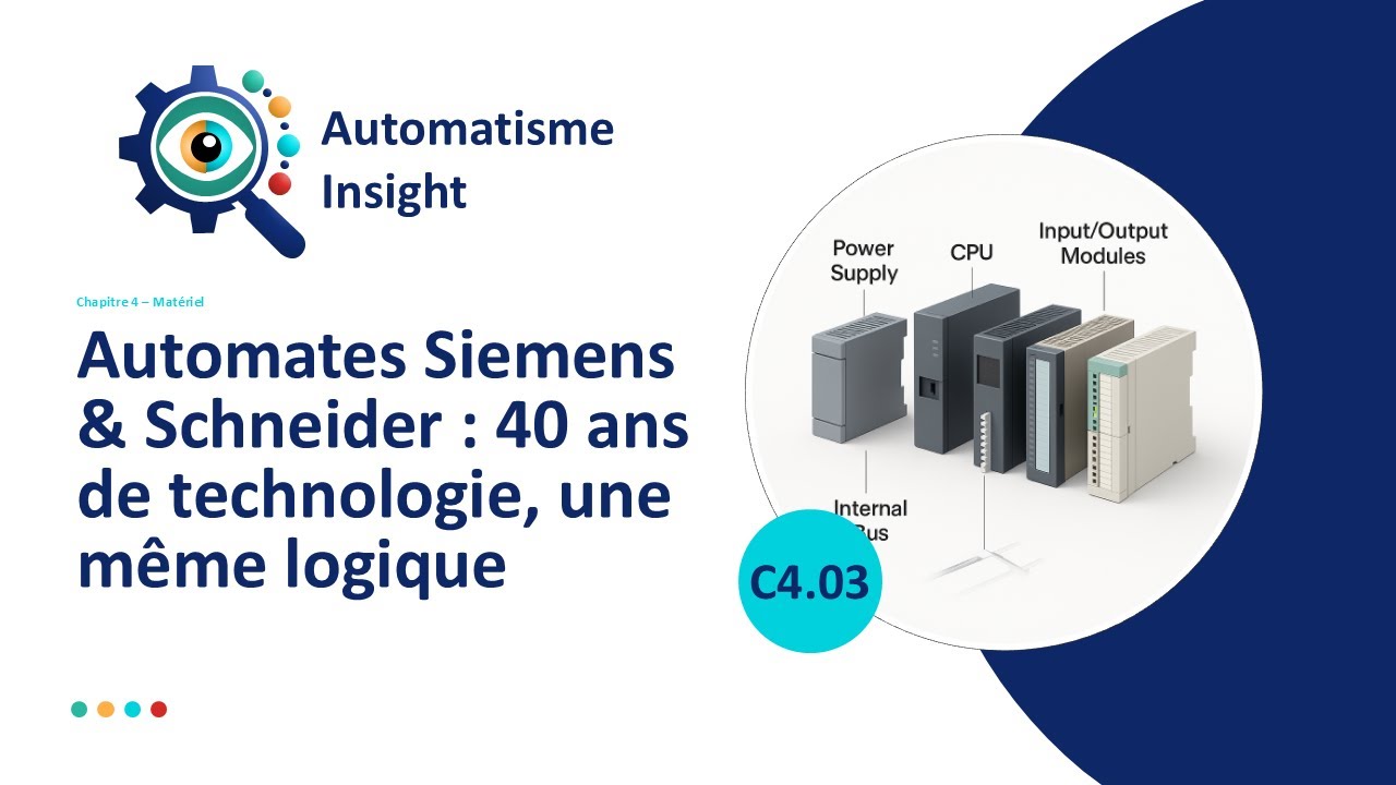 🎬 [C4.03] Automates Siemens & Schneider : 40 ans de technologie, une ...