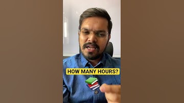 How many hours to study for GATE 2024 Exam?