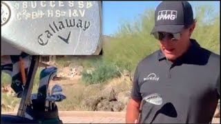 Phil Mickelson explains "winning formula" prior to match partnered with Charles Barkley