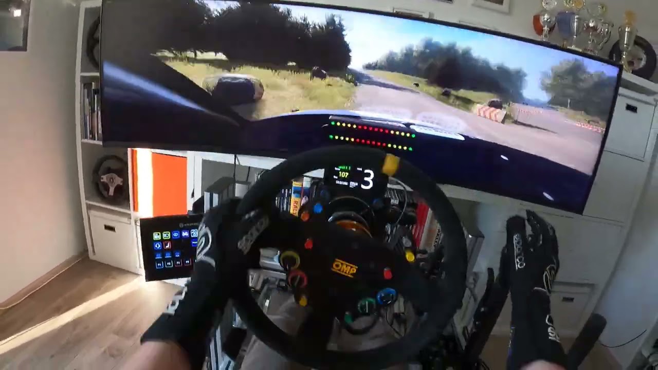 CRAZY SPEED #1 DIRT Rally 2.0 with Real Rally Driver - Audi S1 WRX - High End Full Motion Simracing