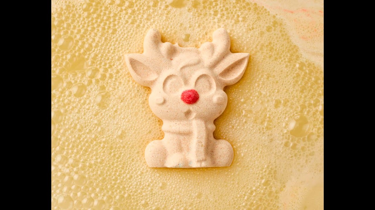 12 Days of Christmas Lush's Reindeer bath bomb - Bombed out.