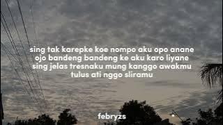 wegah lali - tulus ati