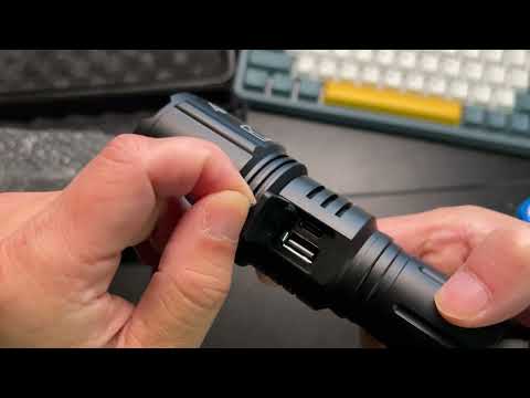 Unboxing Rechargeable 5000mAh Flashlights High Lumen 2 Pack