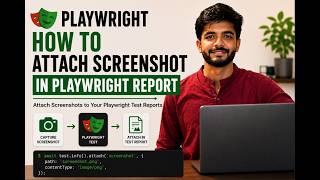 How to Attach screenshot in Playwright Report