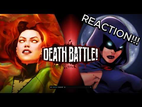 REACTION!!!DEATHBATTLE RAVEN VS PHOENIX