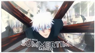 Summertime sadness - 600 sub special [AMV/EDIT] Quick!