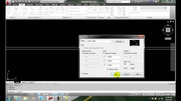 AutoCAD II 24-11 Specifying the Block Insertion Point