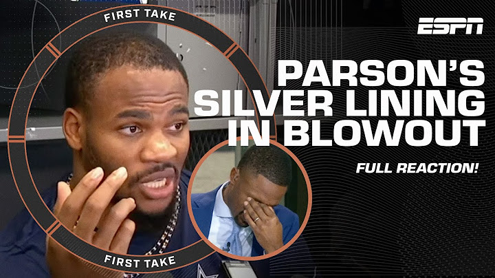 FULL REACTION to Micah Parsons' 'silver lining' after Cowboys get BLOWN OUT by Eagles 😤 | First Take
