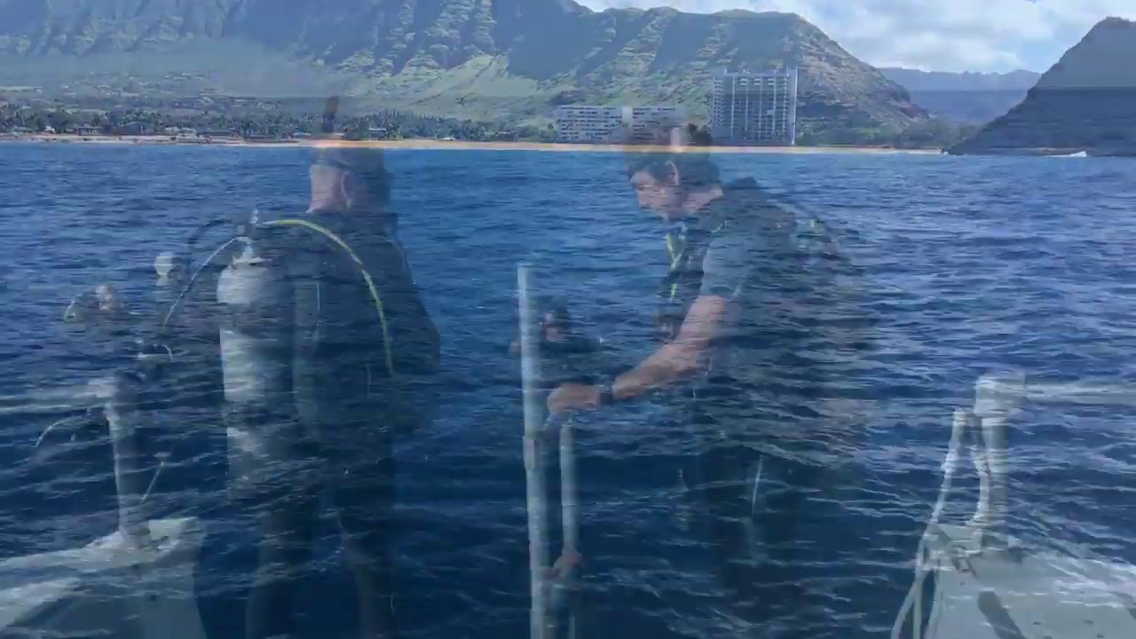 Scuba Dive the pristine West Coast of Oahu Island, Hawaii.