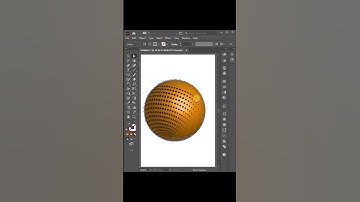 HALFTONE DOTS SHAPE IN ADOBE ILLUSTRATOR 2023 #shots  #adobeillustrator