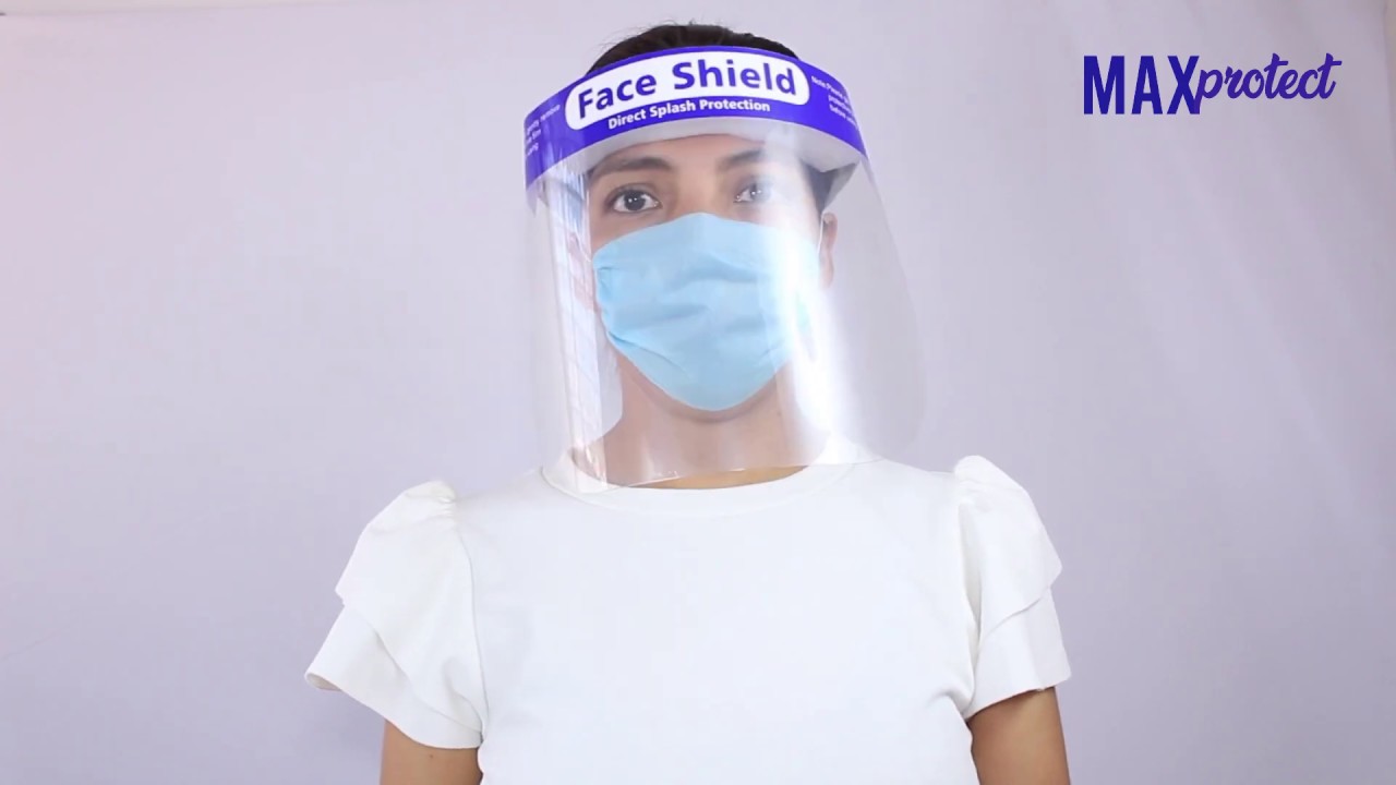 Protector facial caretas escudo facial