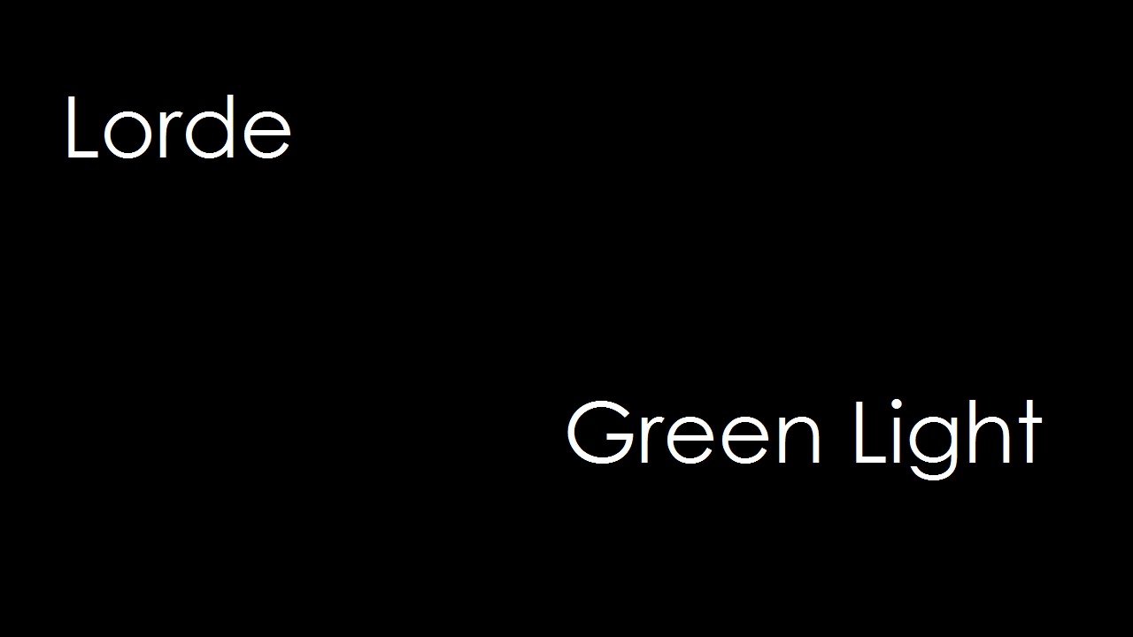 Cso Green Light Lyrics Lewisburg District Umc