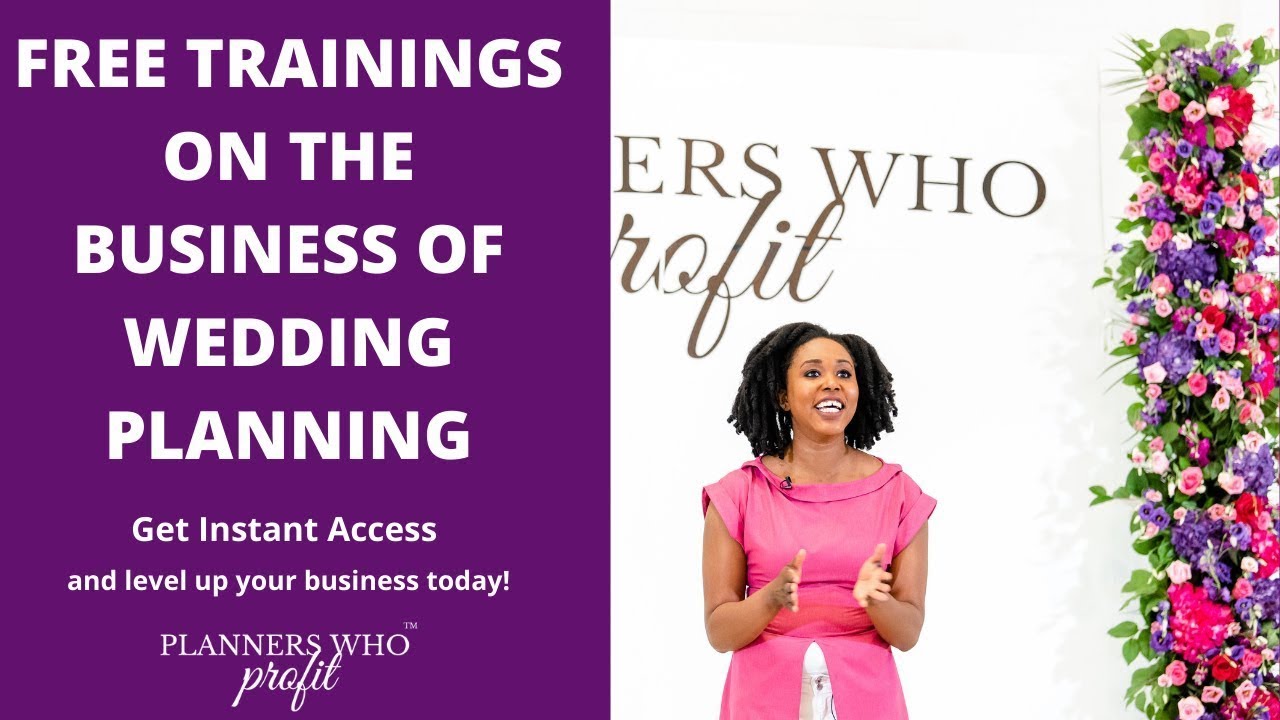 Planners Vault FREE TRAININGS ON THE BUSINESS OF WEDDING PLANNING