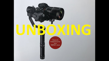 ZHIYUN Crane 3 Axis Gimbal Stabilizer - unboxing plus video TEST