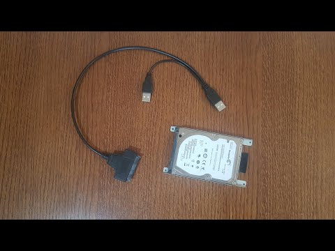 Adapter z SATA na USB dla dysków  twardych 2,5 cala