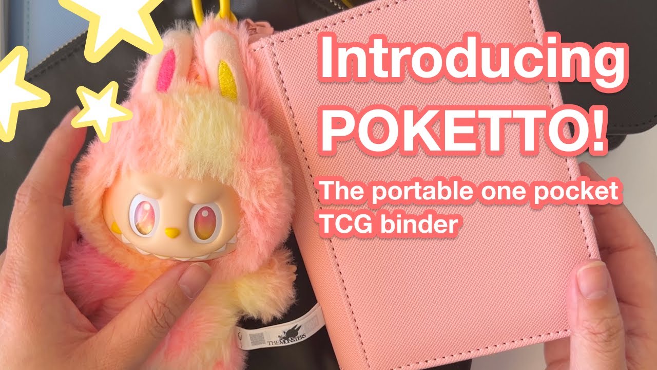 Introducing Poketto - The one pocket portable TCG binder