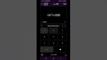 Math Tricks - Training mode - Square numbers between 100 and 109 - level 029 (Number Keyboard)