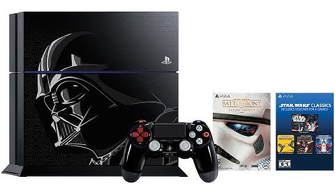 DARTH VADER  PS4 UNBOXING Star Wars Battlefront